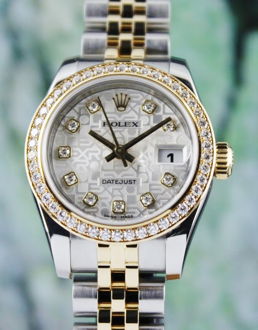 (image for) LIKE NEW ROLEX LADY SIZE OYSTER PERPETUAL DATEJUST - 179383